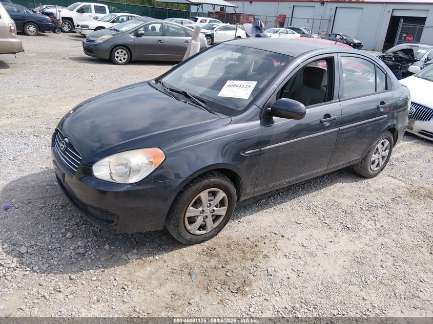 Vin: kmhcn4ac1au423416, lot: 46560652, hyundai accent gls 20102