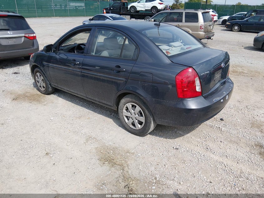 Vin: kmhcn4ac1au423416, lot: 46560652, hyundai accent gls 20103
