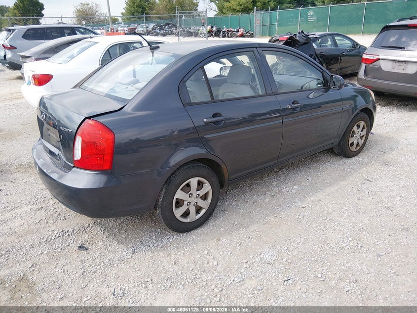 Vin: kmhcn4ac1au423416, lot: 46560652, hyundai accent gls 20104