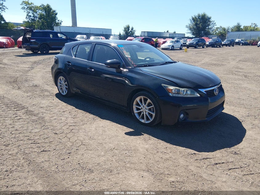 2012 LEXUS CT 200H auction photo 1