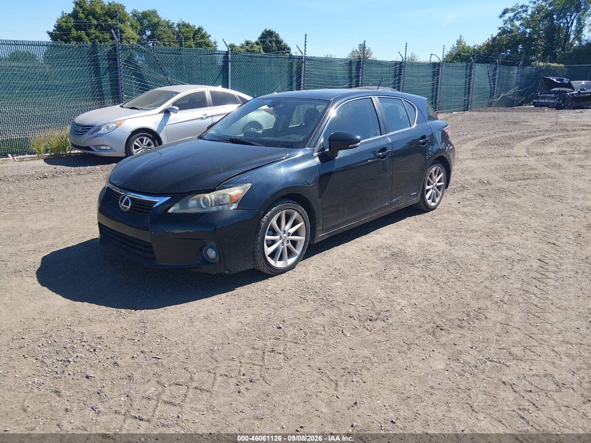 2012 LEXUS CT 200H auction photo 2