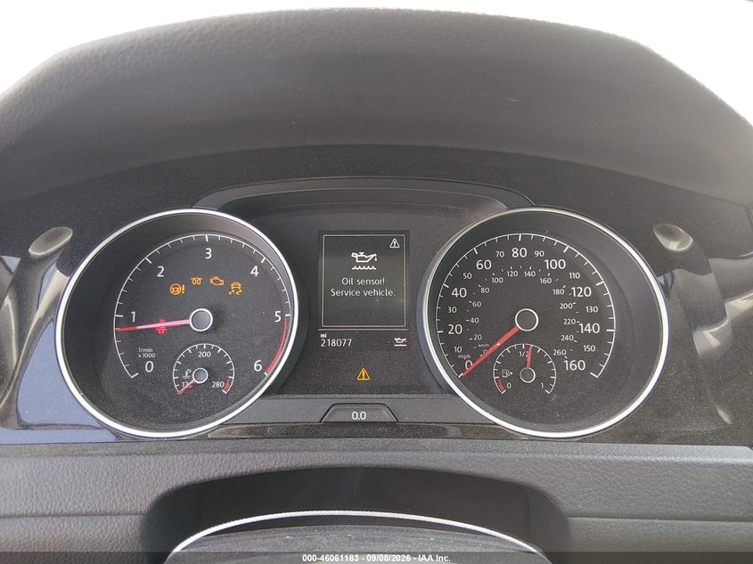 VOLKSWAGEN GOLF 2015 VIN 3VW2A7AU5FM072010