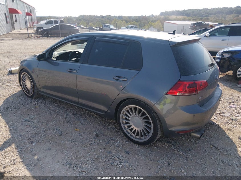 2015 VOLKSWAGEN GOLF auction photo 3