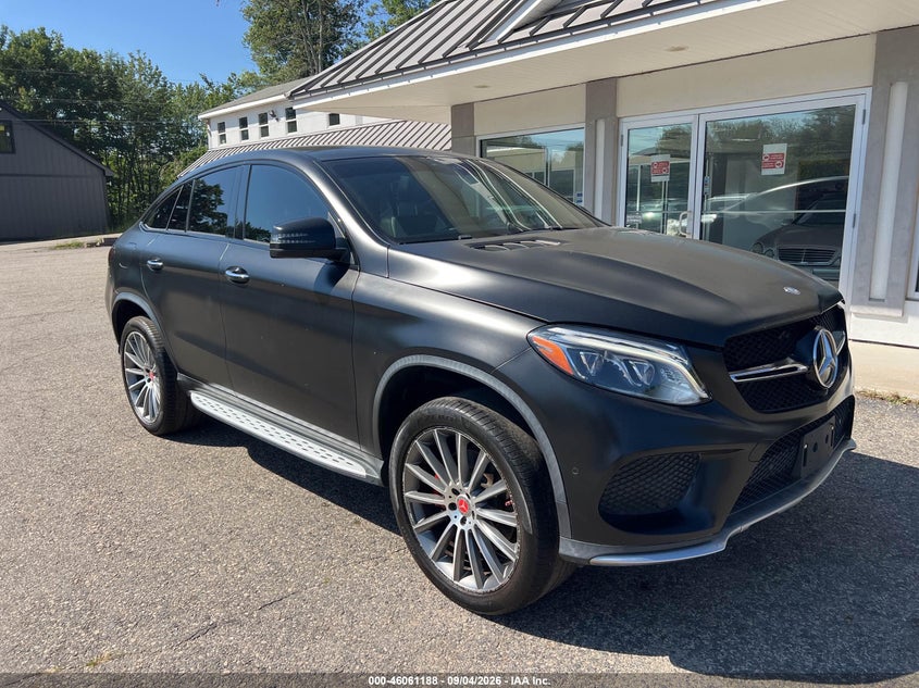 2016 MERCEDES-BENZ GLE 450 AMG COUPE auction photo 1