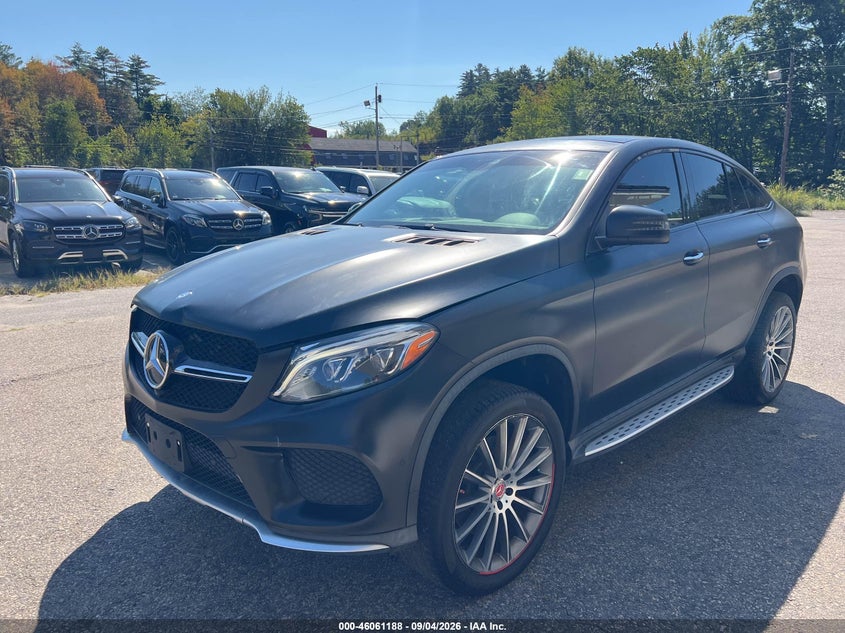 2016 MERCEDES-BENZ GLE 450 AMG COUPE auction photo 2