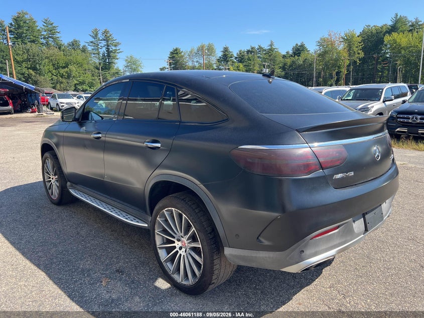 2016 MERCEDES-BENZ GLE 450 AMG COUPE auction photo 3