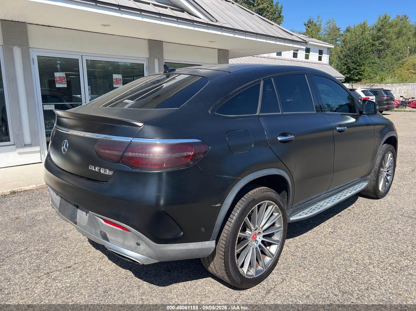 2016 MERCEDES-BENZ GLE 450 AMG COUPE auction photo 4