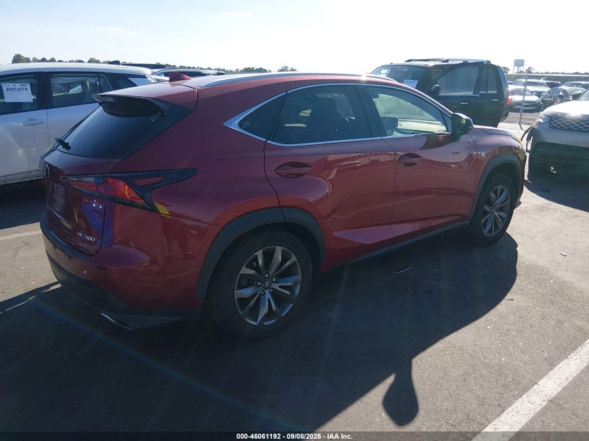 Vin: jtjyarbz2k2138000, lot: 46560719, lexus nx 300 f sport 20194