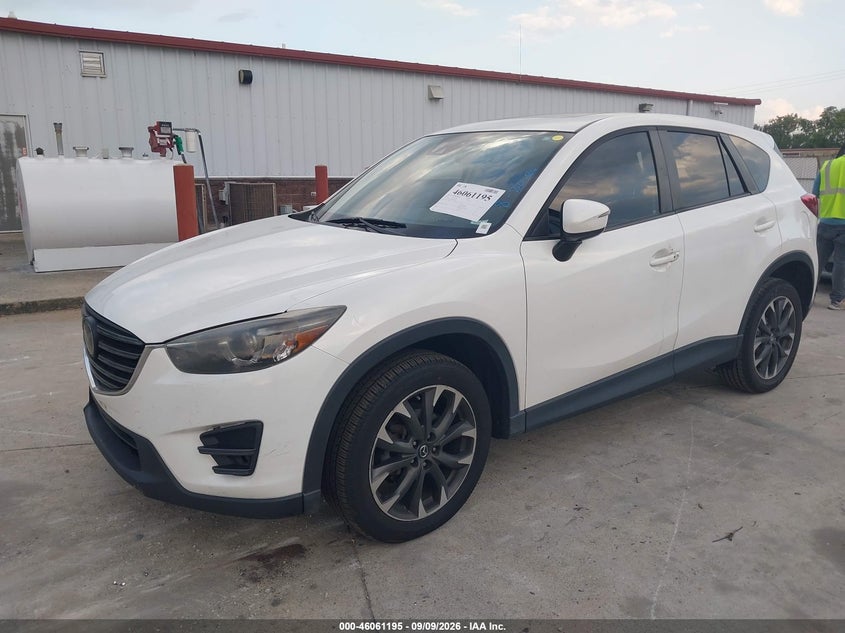 Vin: jm3ke2dy0g0796501, lot: 46560722, mazda cx-5 grand touring 20162