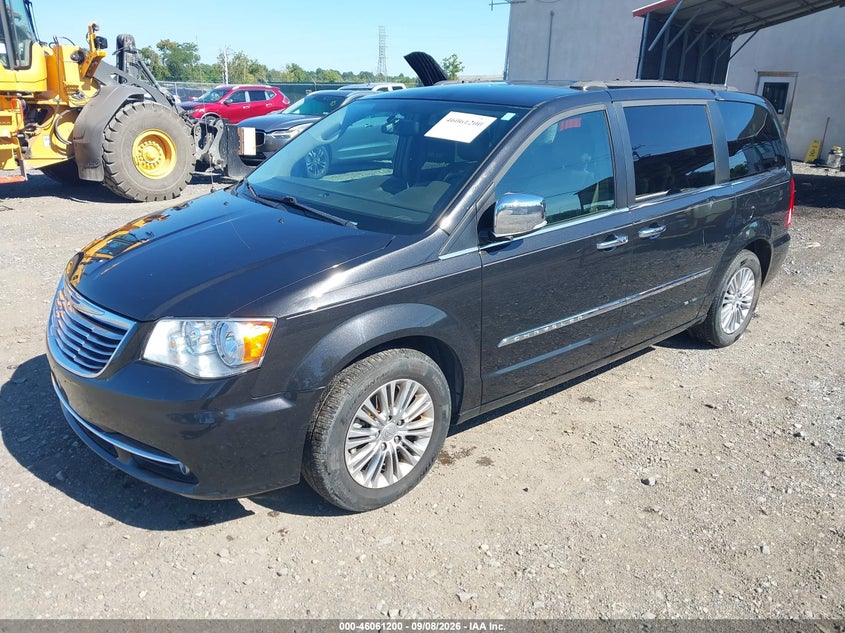 Vin: 2c4rc1cgxfr574035, lot: 46560727, chrysler town & country touring-l 20152