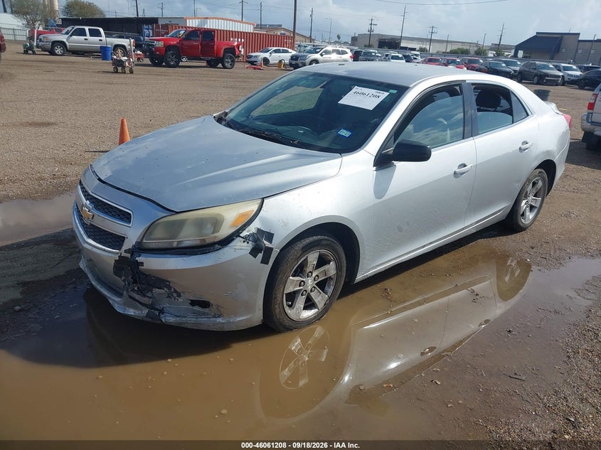 Vin: 1g11b5sa1df237173, lot: 46560735, chevrolet malibu 1ls 20132