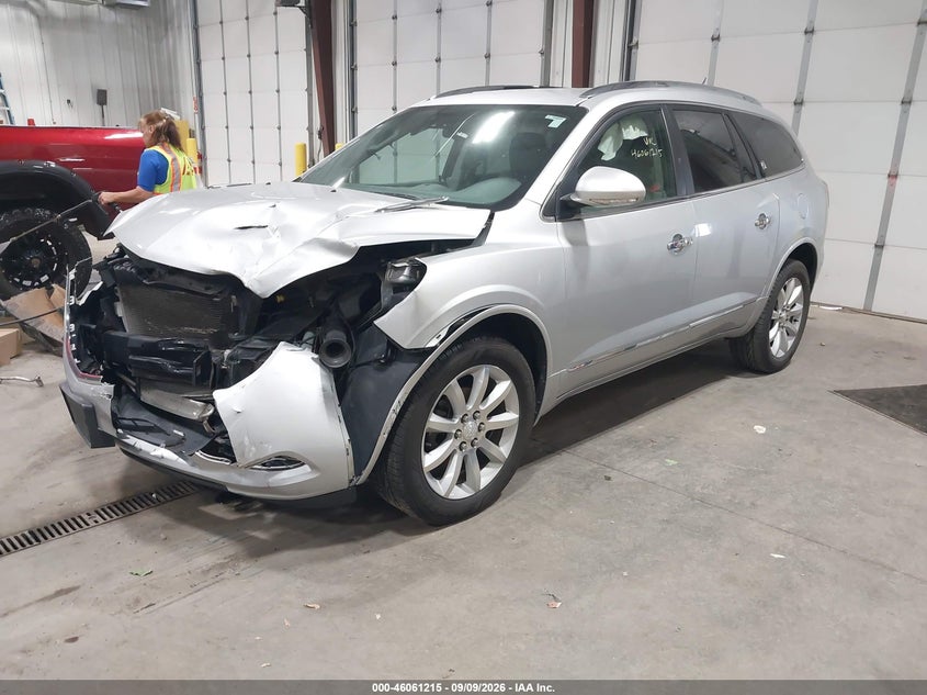 Vin: 5gakrckd0fj221666, lot: 46560742, buick enclave premium 20152