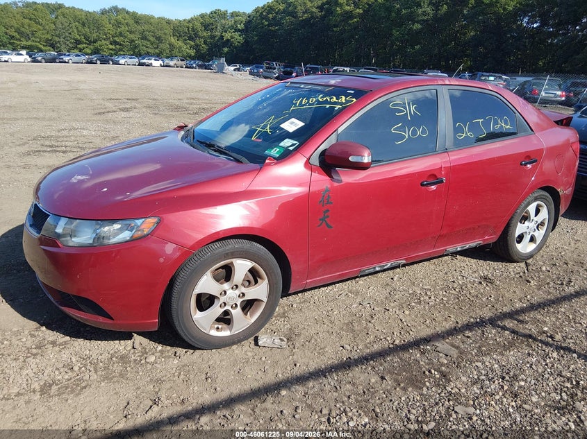 Vin: knafu4a20a5274421, lot: 46560752, kia forte ex 20102