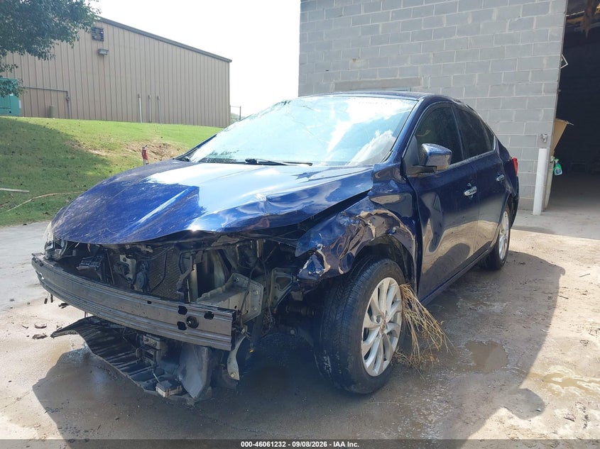 Vin: 3n1ab7ap8jl658210, lot: 46560759, nissan sentra sv 20182