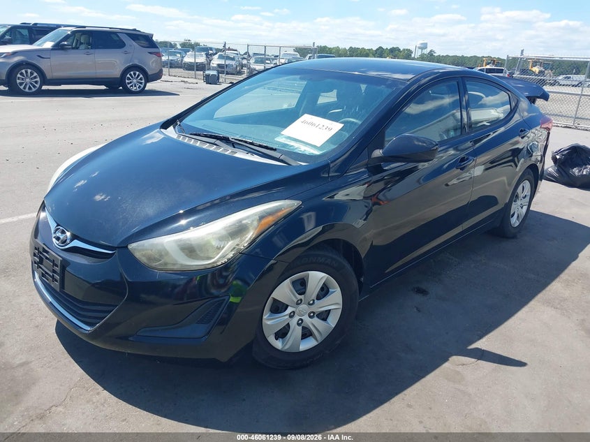 Vin: 5npdh4ae9gh713469, lot: 46560766, hyundai elantra se 20162