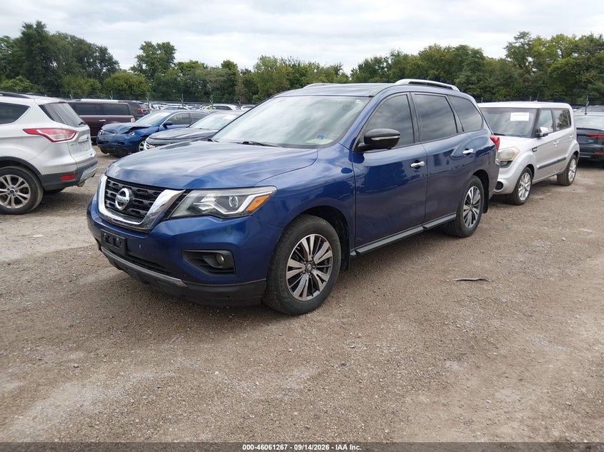 Vin: 5n1dr2mm5hc607744, lot: 46560794, nissan pathfinder sl 20172