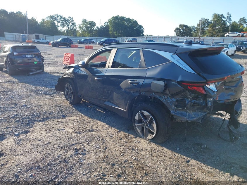 Vin: 5nmjb3dexsh478077, lot: 46560800, hyundai tucson sel 20253