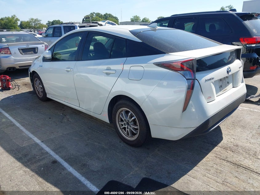 Vin: jtdkbrfu3h3044781, lot: 46560813, toyota prius one 20173