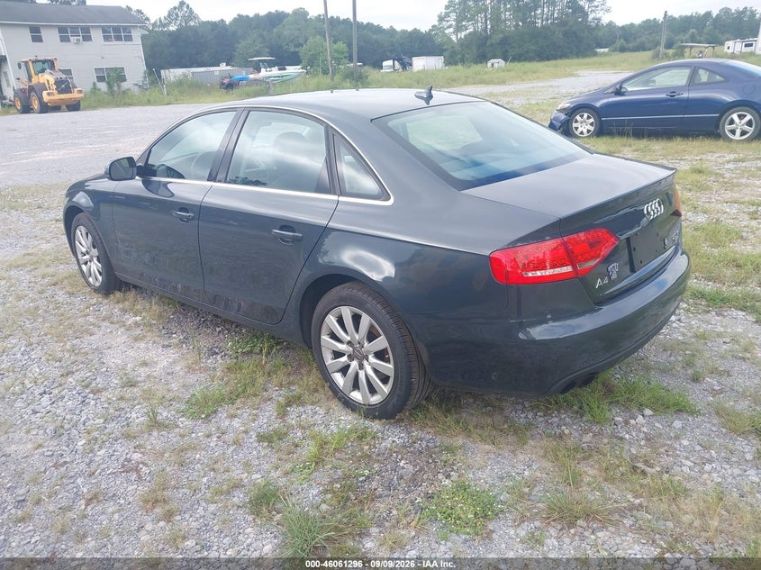 2010 AUDI A4 auction photo 3