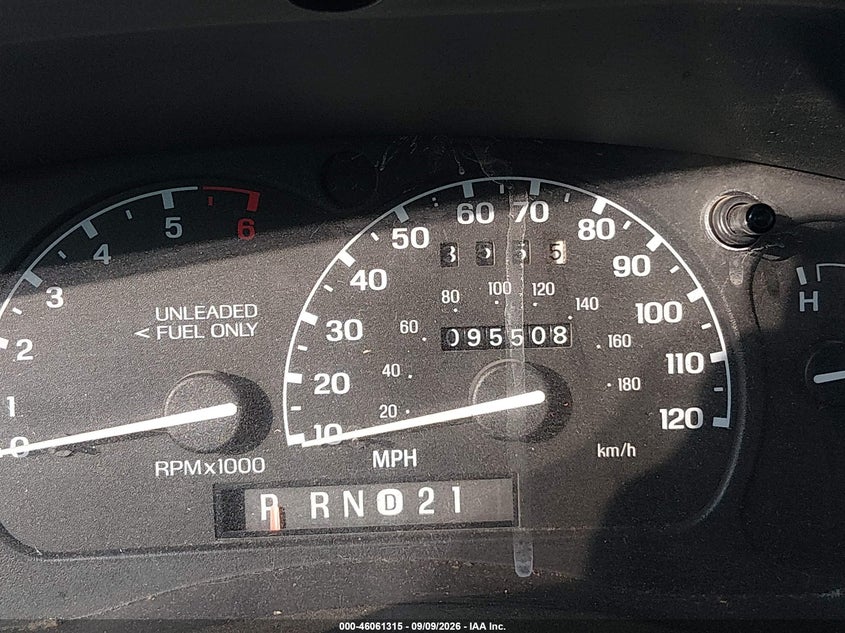 FORD RANGER 1995 VIN 1FTCR10A7SPA77007