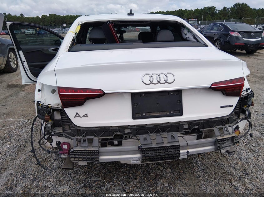 AUDI A4 2023 VIN WAUEAAF45PN007099