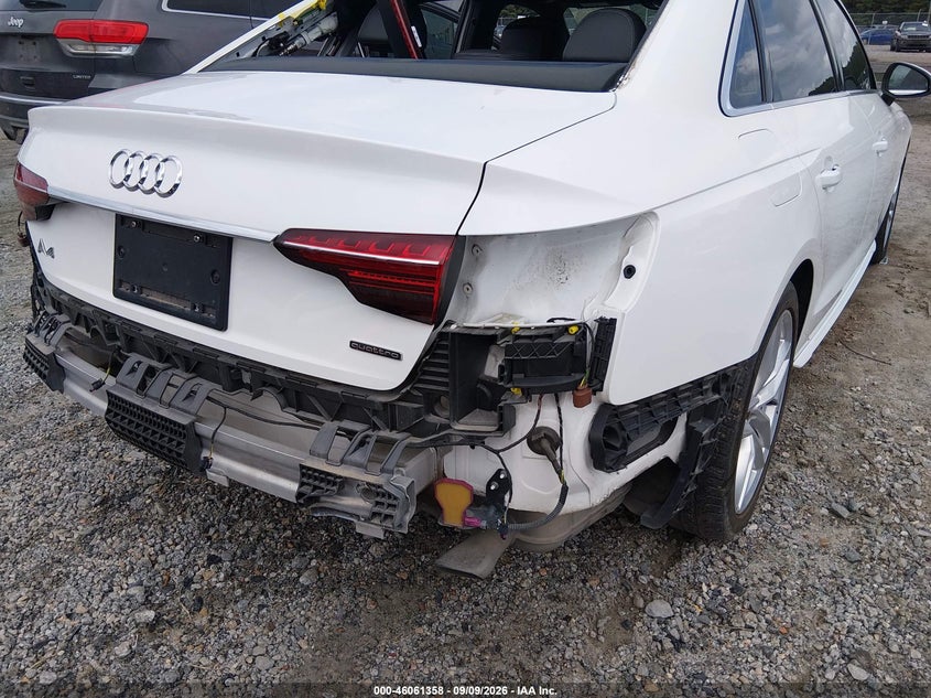 AUDI A4 2023 VIN WAUEAAF45PN007099