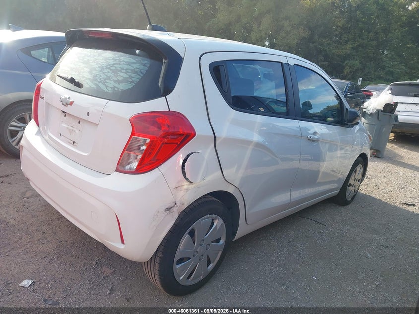Vin: kl8cb6sa3hc767618, lot: 46560888, chevrolet spark ls cvt 20174