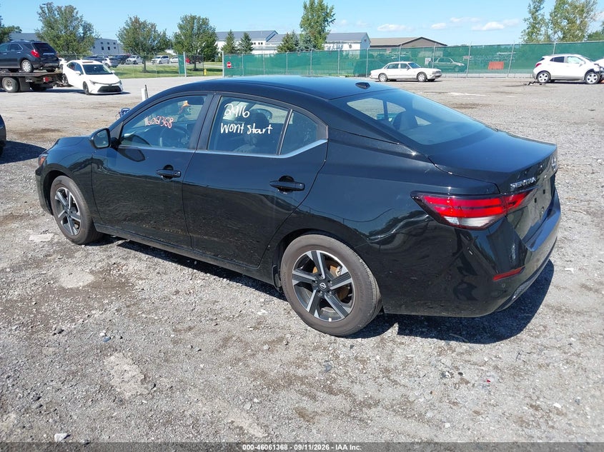 Vin: 3n1ab8cv0sy392512, lot: 46560895, nissan sentra sv 20253