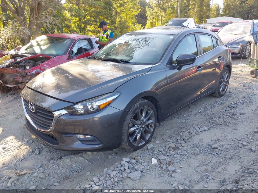 Vin: 3mzbn1l33jm275587, lot: 46560934, mazda mazda3 touring 20182