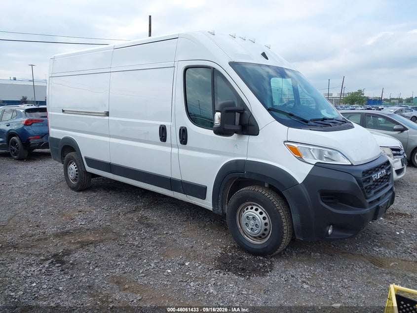 Vin: 3c6mrvhg0te180959, lot: 46560960, ram promaster 3500 tradesman high roof 159 wb w/pass seat 2026 img_1