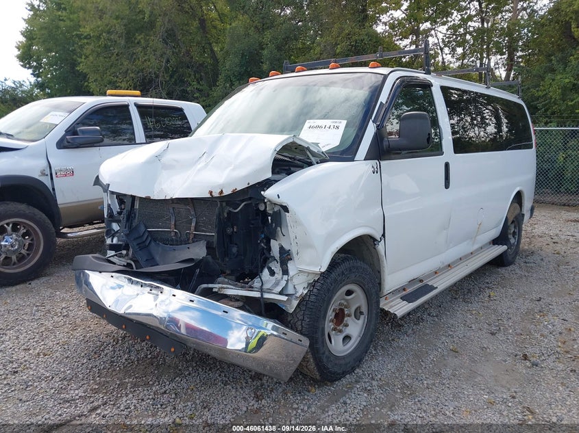 CHEVROLET EXPRESS 3500 2014 VIN 1GAZGYFGXE1196528