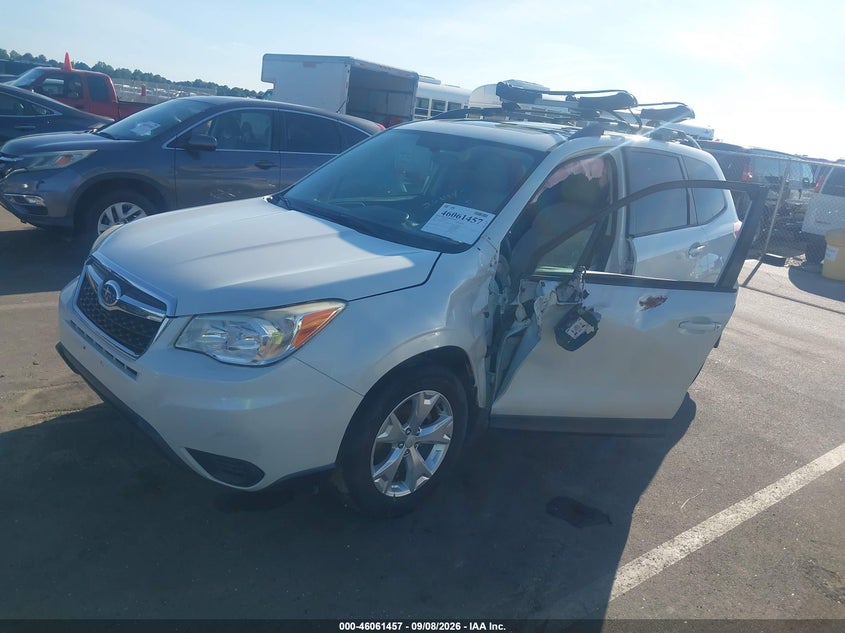 Vin: jf2sjadc9fh814725, lot: 46560984, subaru forester 2.5i premium 20152