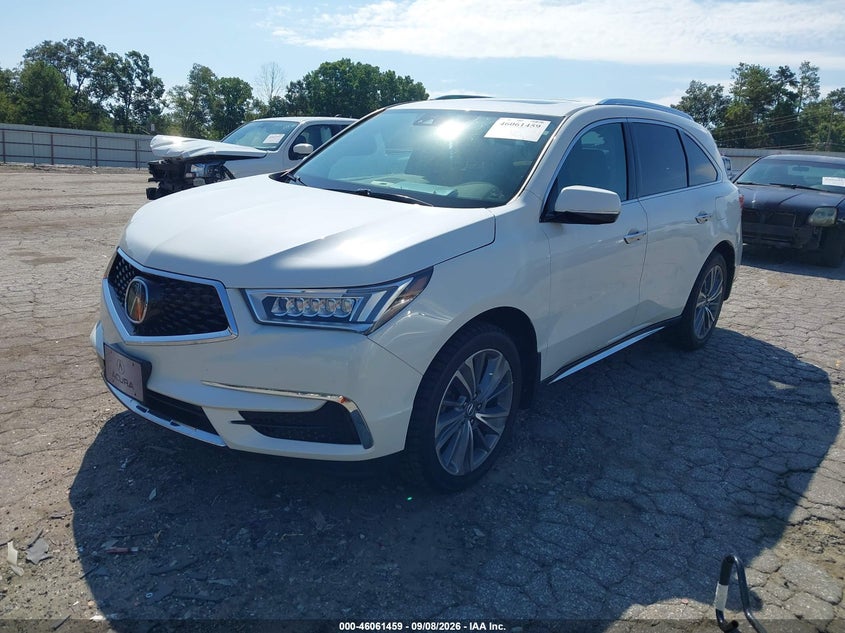 Vin: 5j8yd3h5xjl002607, lot: 46560987, acura mdx technology package   acurawatch plus pkg 20182