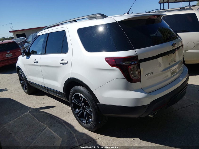 Vin: 1fm5k8gt3fgc04429, lot: 46561002, ford explorer sport 20153