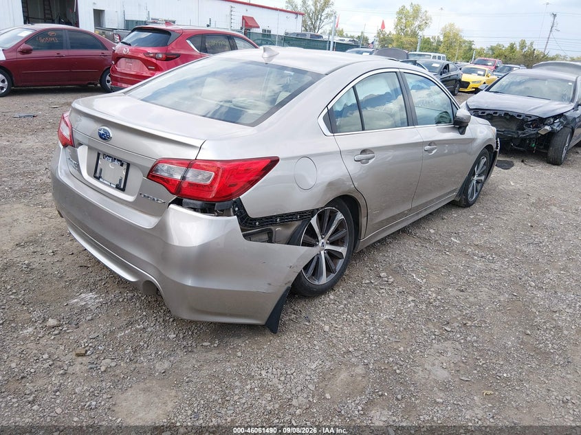 Vin: 4s3bnbn66g3008955, lot: 46561017, subaru legacy 2.5i limited 20164
