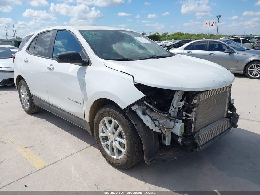 Vin: 3gnaxhev3ns203278, lot: 46561028, chevrolet equinox fwd ls 2022 img_1