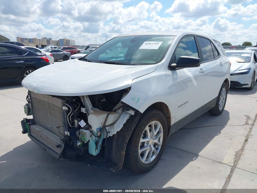 Vin: 3gnaxhev3ns203278, lot: 46561028, chevrolet equinox fwd ls 20222