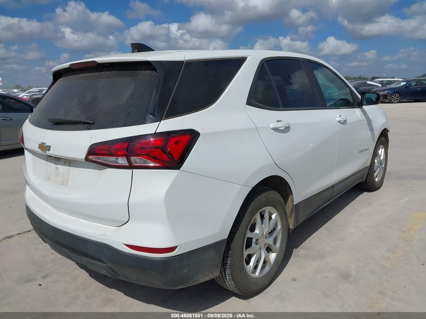 Vin: 3gnaxhev3ns203278, lot: 46561028, chevrolet equinox fwd ls 20224
