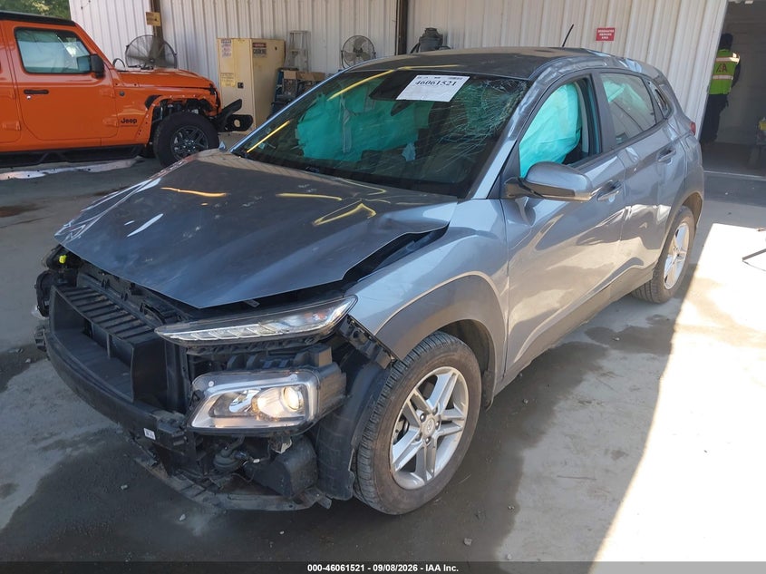 Vin: km8k12aa6lu575639, lot: 46561048, hyundai kona se 20202
