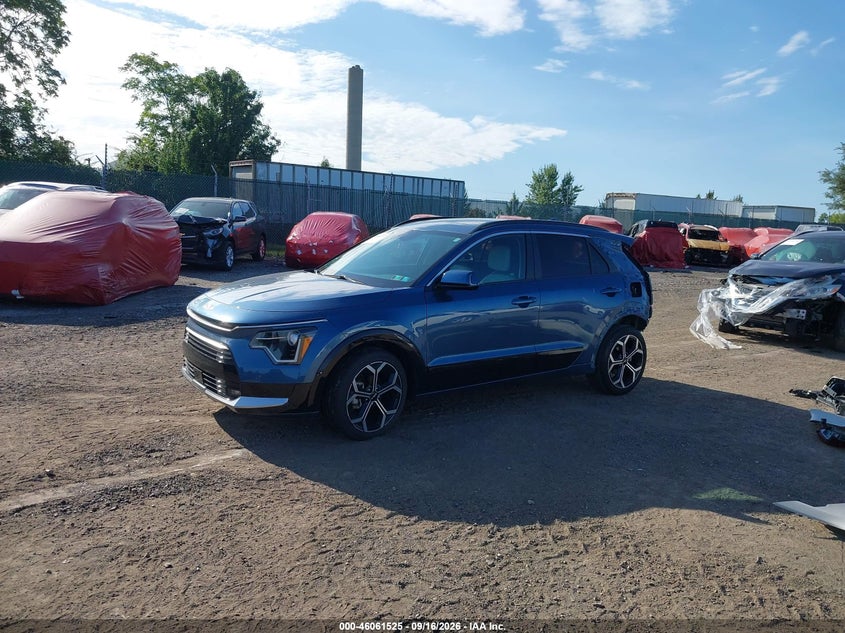 Vin: kndcr3lexp5091951, lot: 46561052, kia niro ex touring 20232