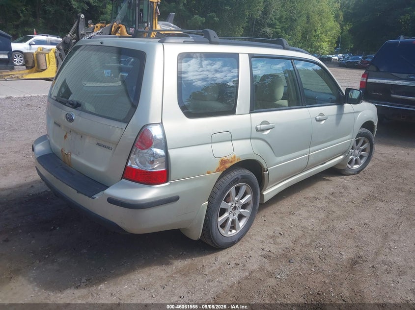2006 SUBARU FORESTER auction photo 4