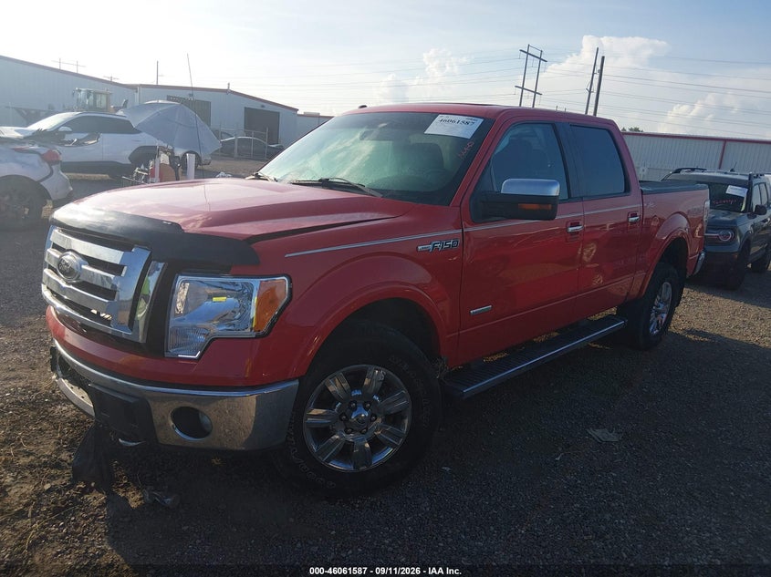 Vin: 1ftfw1etxcfb25350, lot: 46561114, ford f-150 lariat 20122
