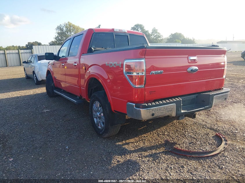 Vin: 1ftfw1etxcfb25350, lot: 46561114, ford f-150 lariat 20123