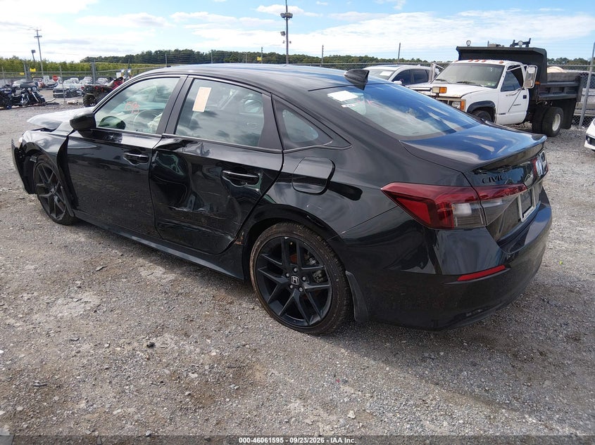 Vin: 2hgfe2f54th561653, lot: 46561122, honda civic sport 20263