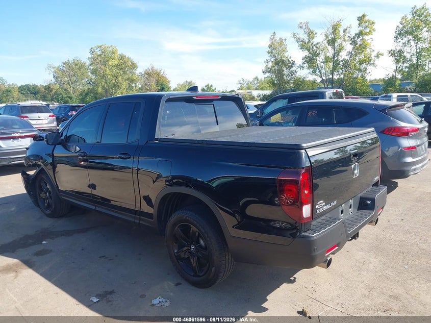 Vin: 5fpyk3f87mb003942, lot: 46561123, honda ridgeline black edition 20213