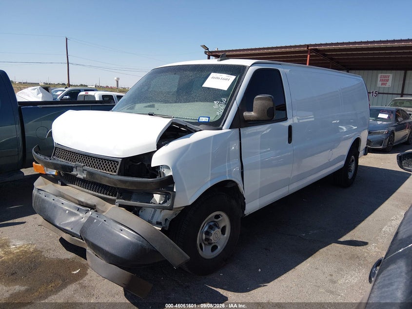 Vin: 1gczghfg0k1367211, lot: 46561128, chevrolet express 3500 work van 20192