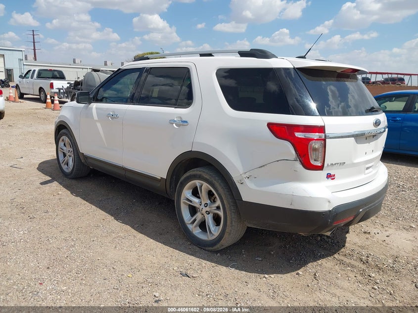 Vin: 1fm5k8f81fga08468, lot: 46561129, ford explorer limited 20153