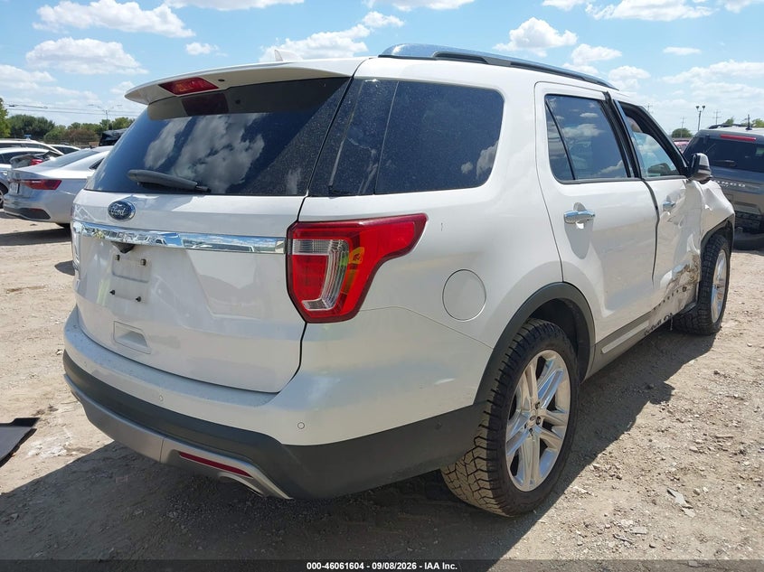 Vin: 1fm5k7f83hga69155, lot: 46561131, ford explorer limited 20174