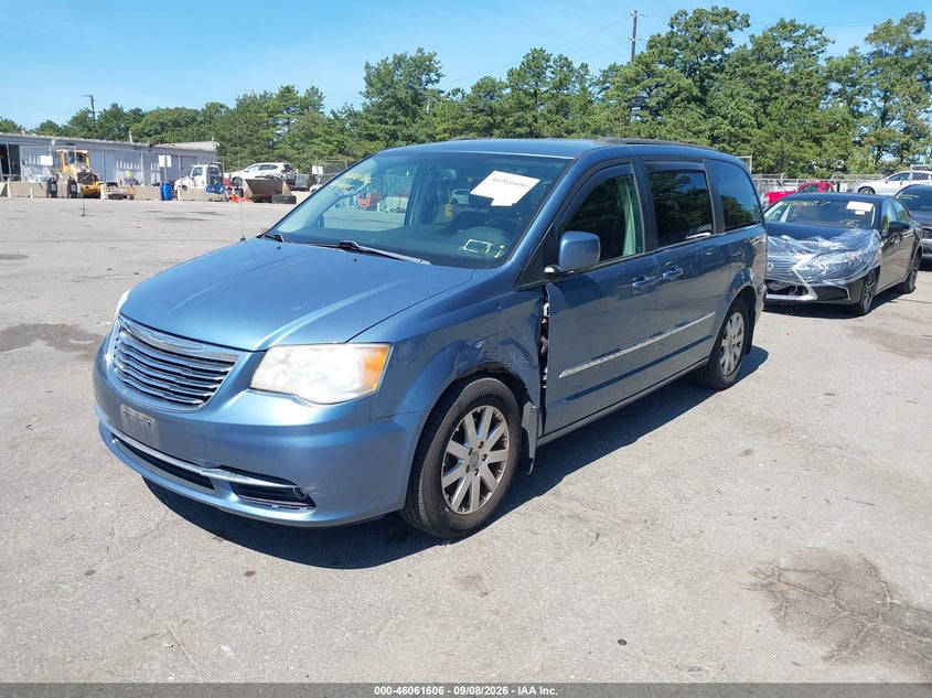 Vin: 2c4rc1bg6cr165348, lot: 46561133, chrysler town & country touring 20122