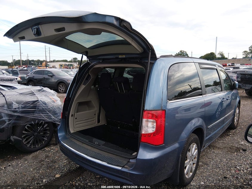 Vin: 2c4rc1bg6cr165348, lot: 46561133, chrysler town & country touring 20124